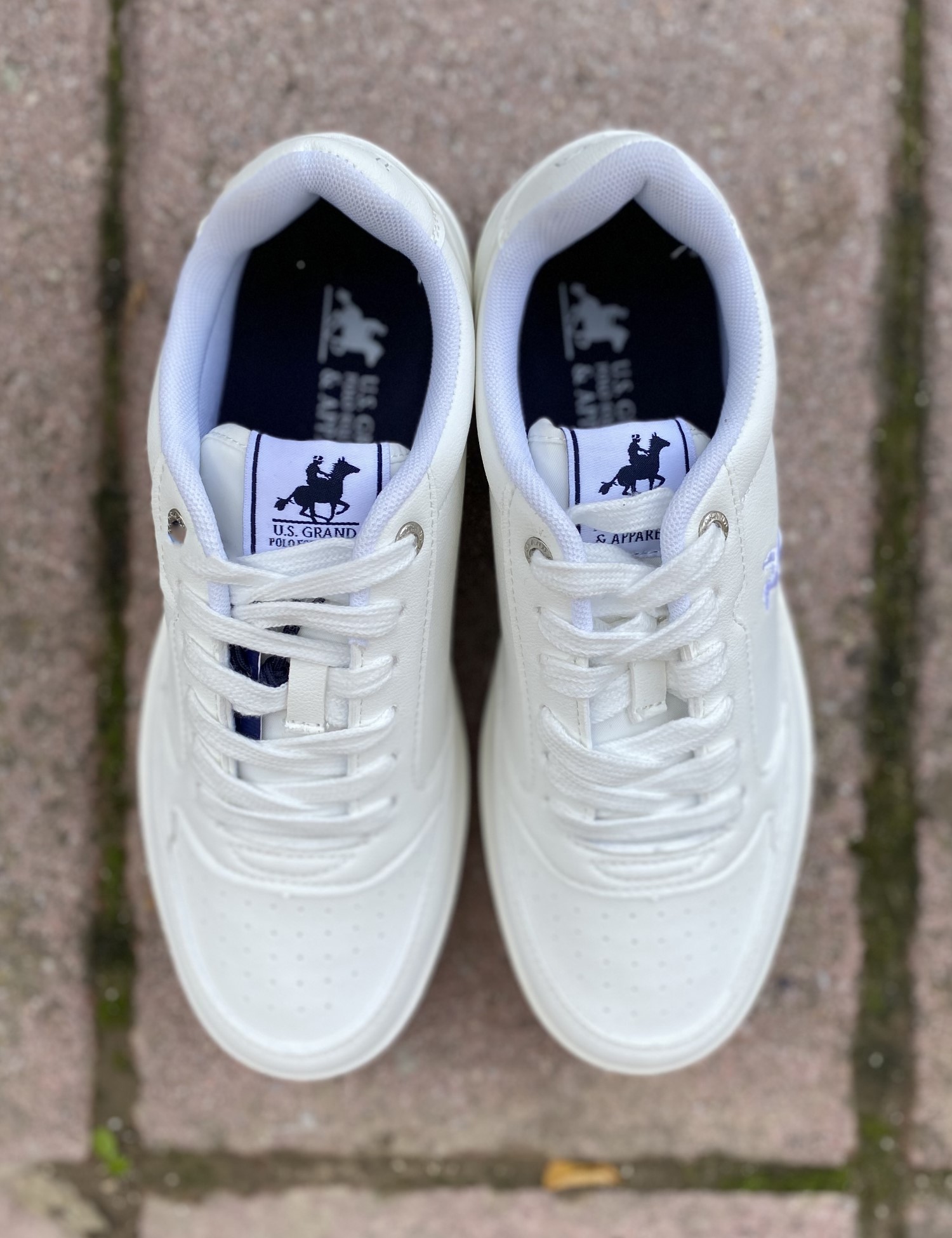 Us Grand Polo λευκά ανδρικά casual sneakers GPM428230 φωτογραφία